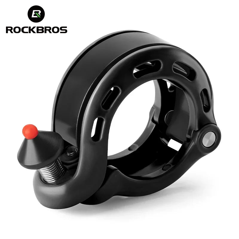 ROCKBROS Bicycle Bell Aluminium Alloy MTB Road Bike Horn Bike Ring Safety Cycling Handlebar Bicycle Hidden Alarm Bike Accessory - memorylane shop