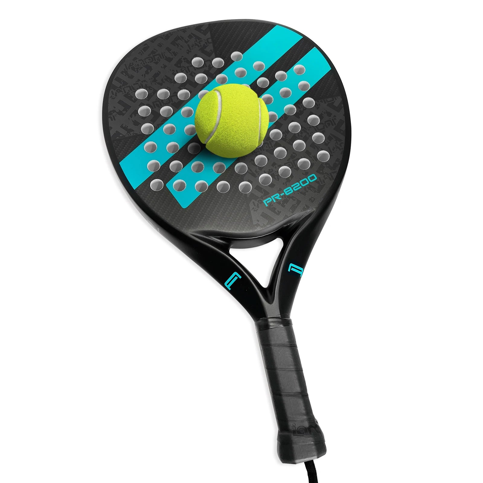 IANONI Padel Racket Carbon Fiber Surface with EVA Memory Flex Foam Core Lightweight Padel Racquet - memorylane shop
