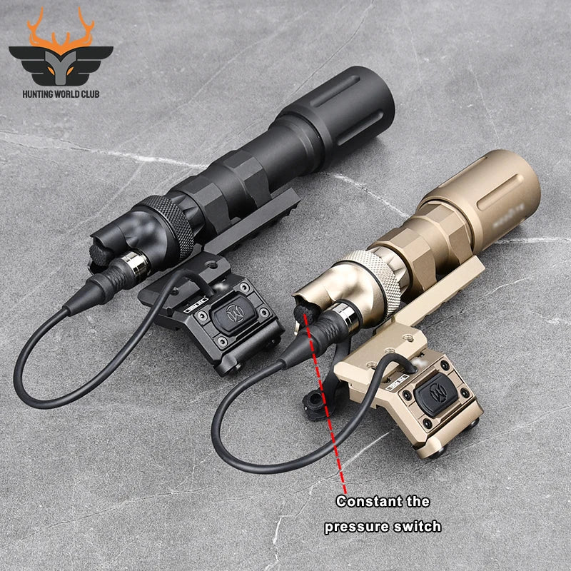 Tactical PLHV2 Flashlight High Power Scout Light Modlit PLH-V2 Hunting Weapon1 Lamp UNIT Offset Switch For 20mm Picatinny Rail
