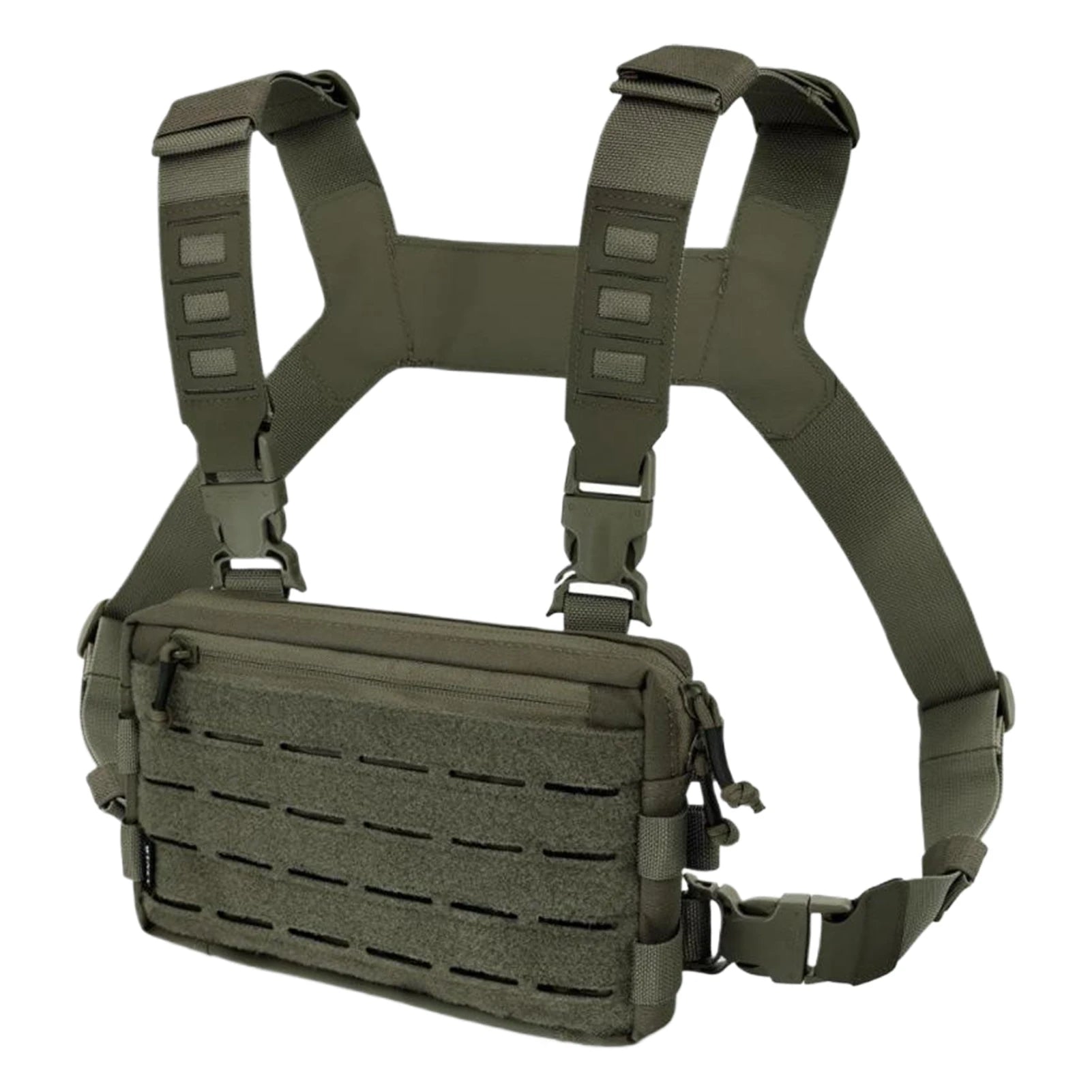 Men Tactical Chest Rig Recon Kit Bag Front Pouch EDC Chest Pack Lightweight for Hunting Hiking Running Outdoor Daily Use - memorylane shop