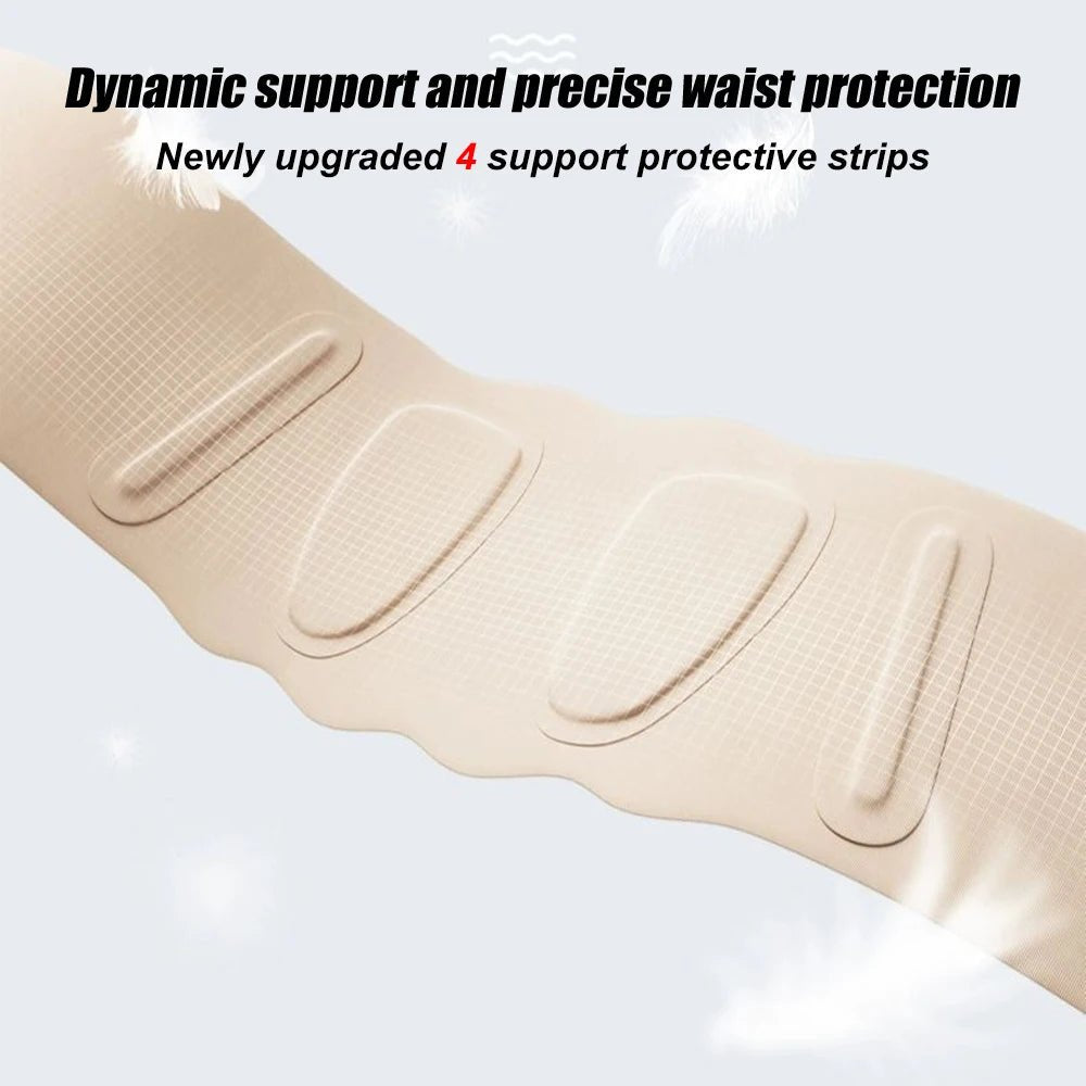 Thin Waist Support Belt for Lower Back Pain Relief, Breathable Lumbar Support Belt for Sciatica,Scoliosis, Herniated Disc,Unisex - memorylane shop