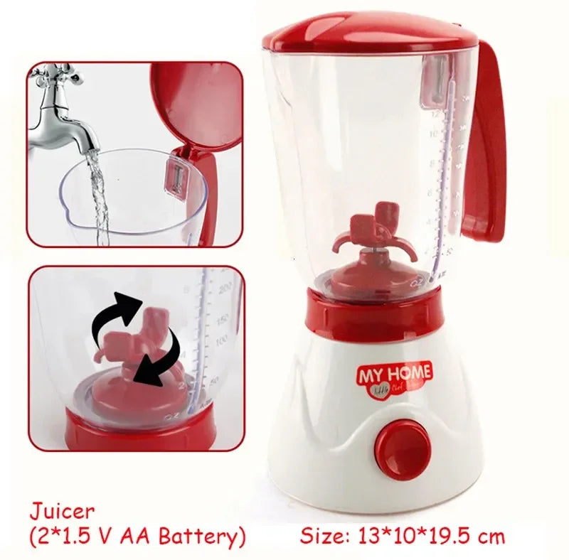 Kids Toy Kitchen Appliances Set – Play Kitchen Accessories for Children