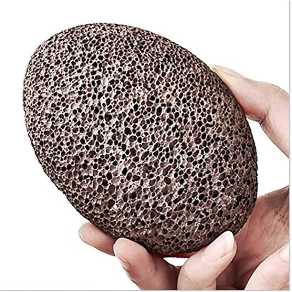 Foot Care Tools - Pedicure Dead Skin and Callus Remover, Foot Scrubber with Sandpaper and Wooden Handle