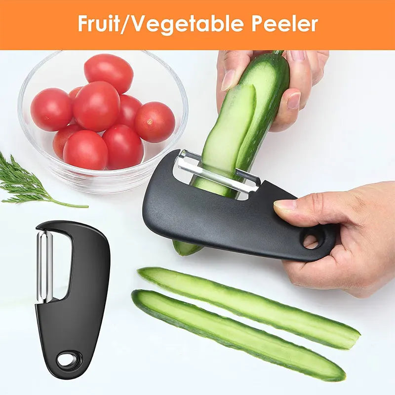 6-Piece Kitchen Gadgets Set – Space-Saving Metal Cooking Tools