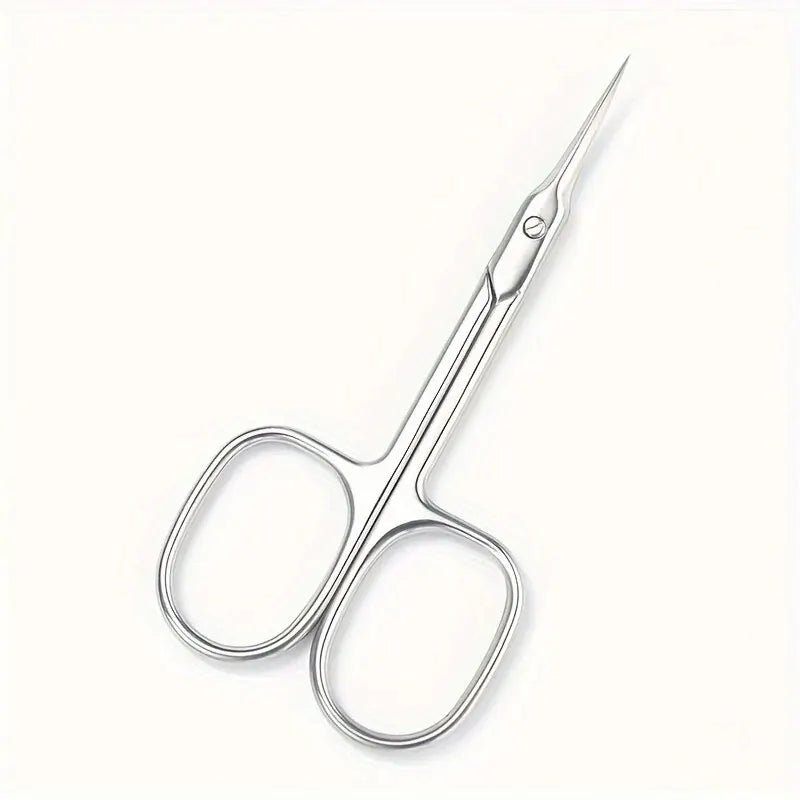 Dead Skin Remover Stainless Steel Curved Tip Thin Blade Cuticle Scissors Nail Clippers Trimmer Manicure Tools Eyebrow Tools - memorylane shop