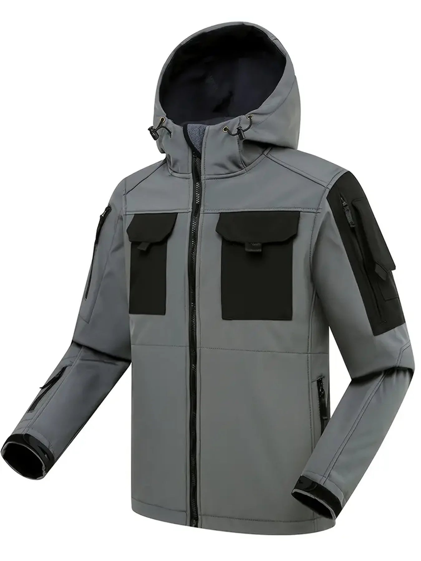 Military Shark Skin Soft Shell Jackets Men Tactical Windproof Waterproof jacket men Army Combat Jackets Mens Hooded Bomber Coats