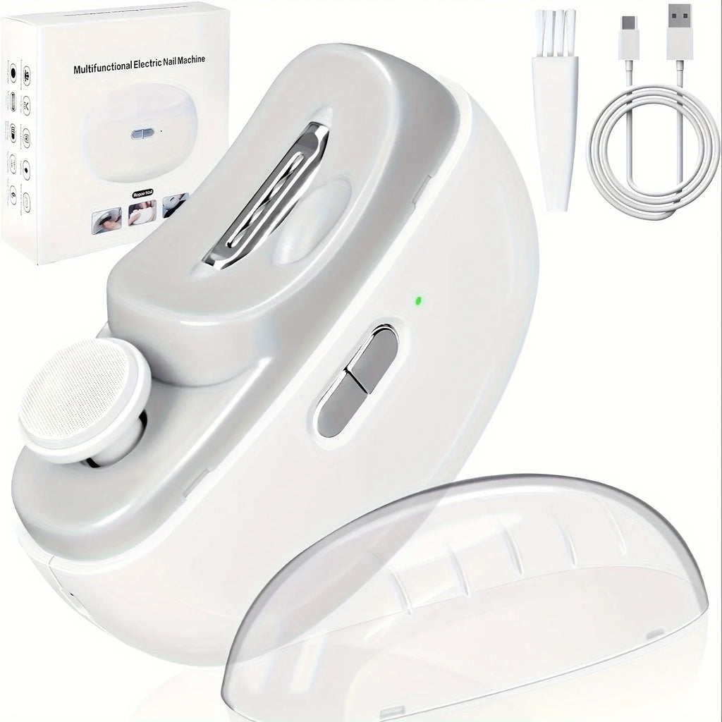 The ultimate nail care toolkit - professional electric nail clippers, polishers, polishers, file organizers, and shaping tools - memorylane shop