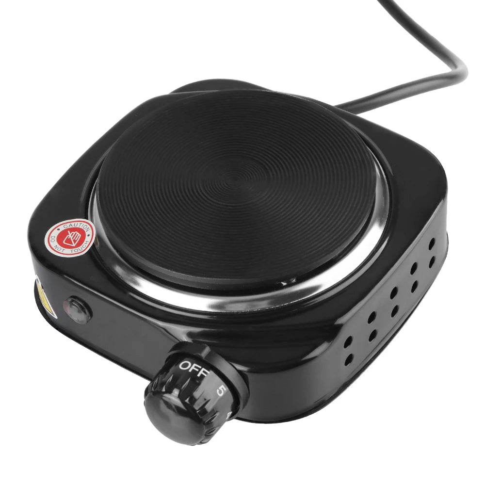 Mini Electric Cooker Plate 500W – Portable Heating Stove for Milk, Coffee & More