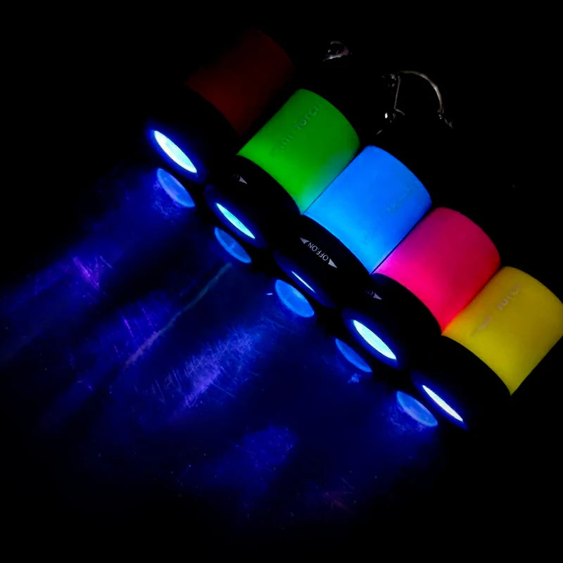 LETOYO UV Flashlights Led Mini USB Light Portable Rechargeable Waterproof Flashlight for squid jig metal jig fishing accessories