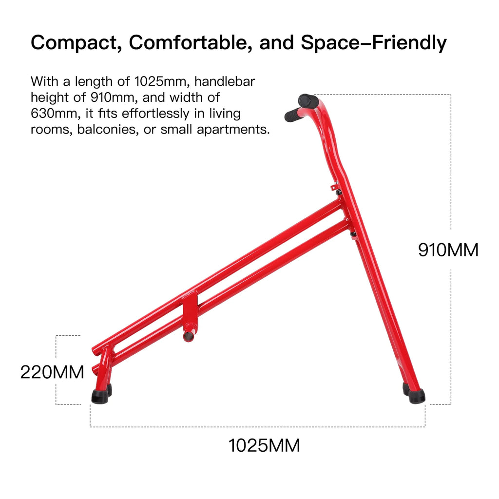 BOLANY Trial Bike Training Stand Frame Aluminum Alloy Bicycle Frame for Body Positioning Bike Trials Trial Riding Training Tools
