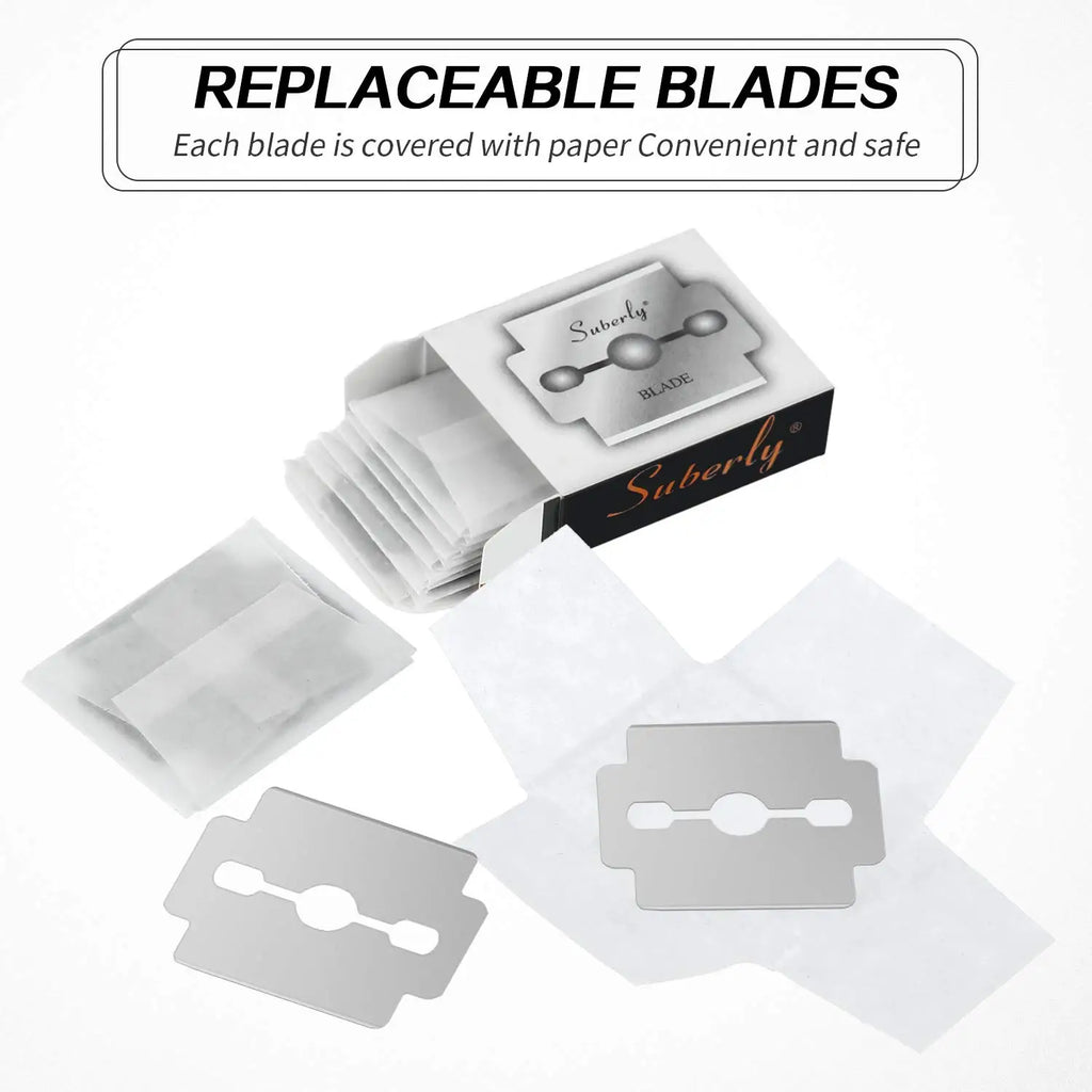 Foot Callus Shaver Heel Hard Skin Remover Hand Feet Pedicure Razor Tool Shavers Stainless Steel Handle 10 Blades Foot Care Tools - memorylane shop