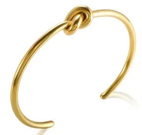 Fashion Simple Stainless Steel 3 Crystal Bracelet Bangle - memorylane shop