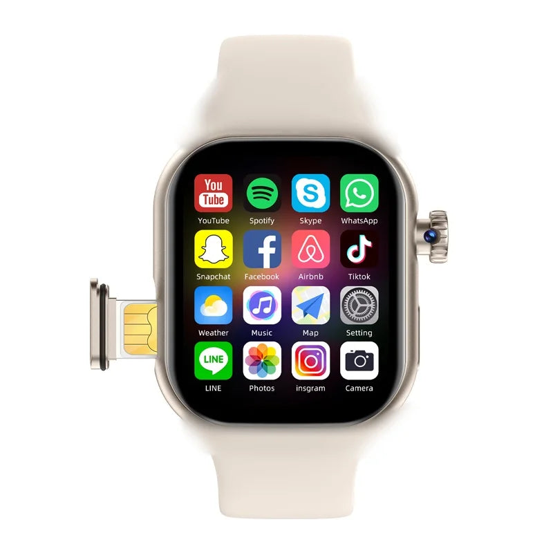 S10 Smart Watch – Android 4G LTE, AMOLED, GPS, Video Call & SIM Card