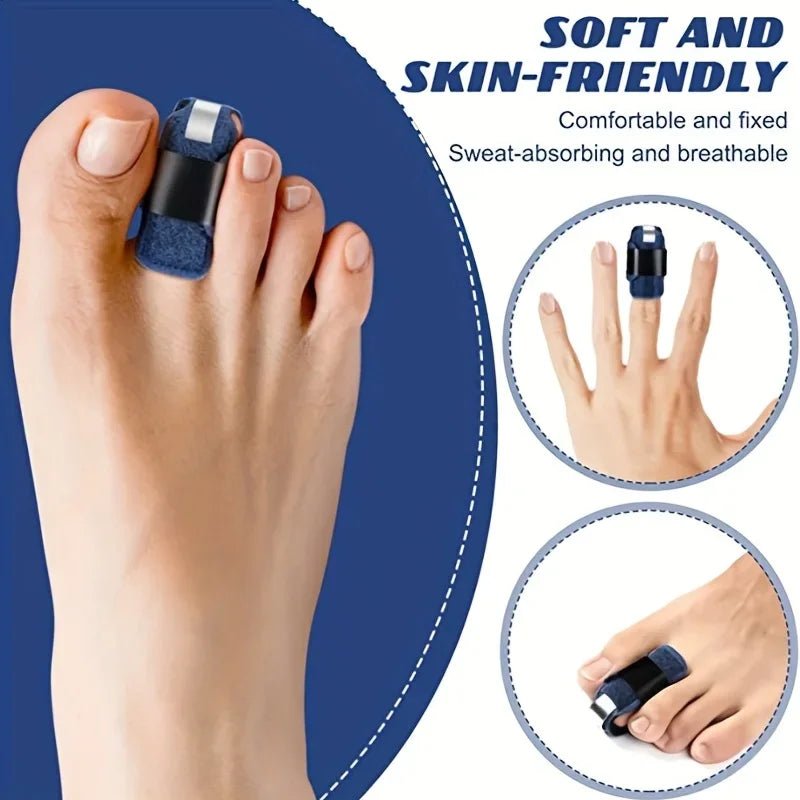 Foot Care Tools Toe Splint Toe Straightener Toes Corrector for Women Toes Brace Hammertoe Splint Toes Wrap Toe Covers Broken - memorylane shop