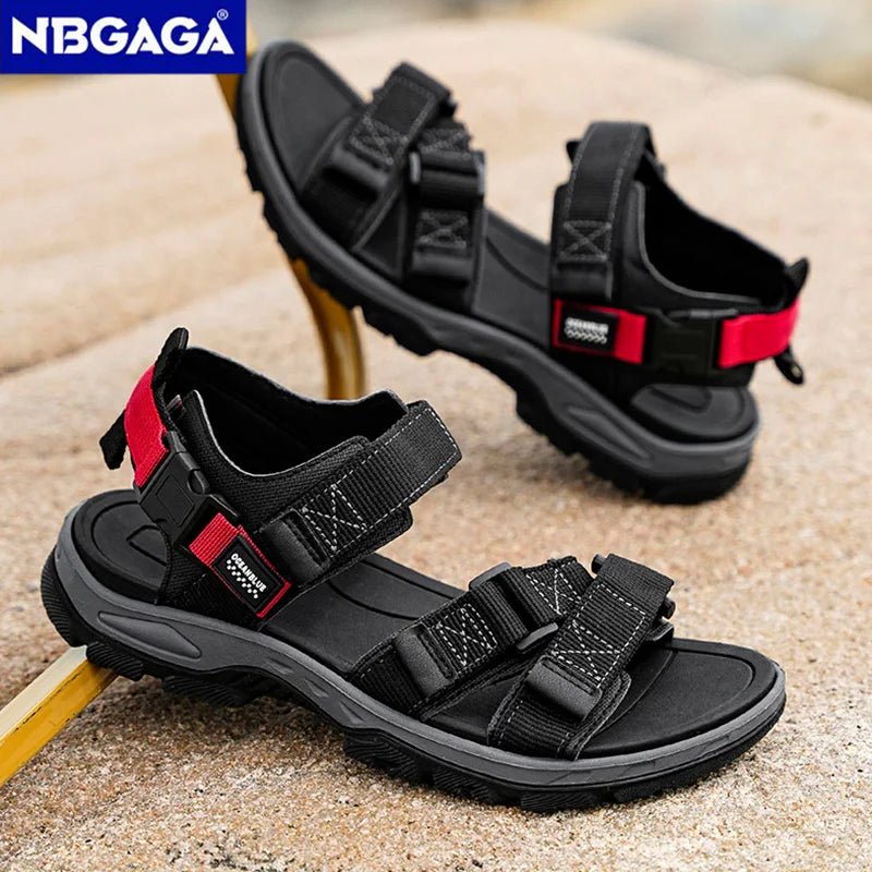 Summer Men's Sandals Trendy Casual Outdoor Sport Shoes for Holidays Beach Breathable Wear - Resistant Hiking & Walking Sandals - memorylane shop