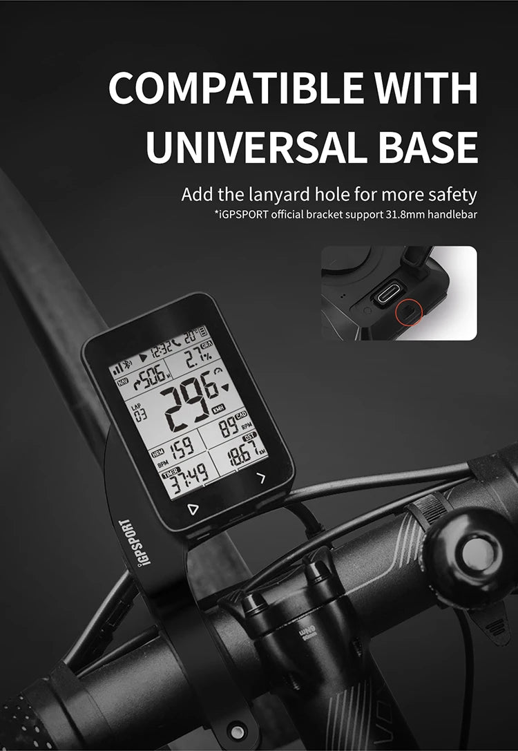 IGPSPORT iGS320 TYPE - C Blu5.0 ANT+ long battery 2.4 inch Outdoor Gps Bike Computer Navigation Tracking Wireless Speedometer - memorylane shop