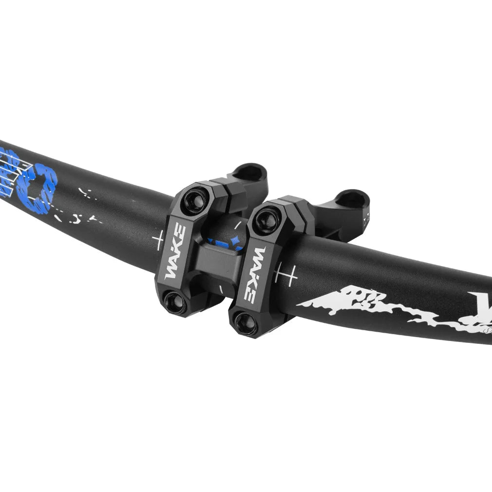 Wake Bike Short Stem Aluminum Alloy Mountain Downhill CNC Bike Handlebar Stem 31.8mm MTB Lightweight Short Stem Bike Accessories