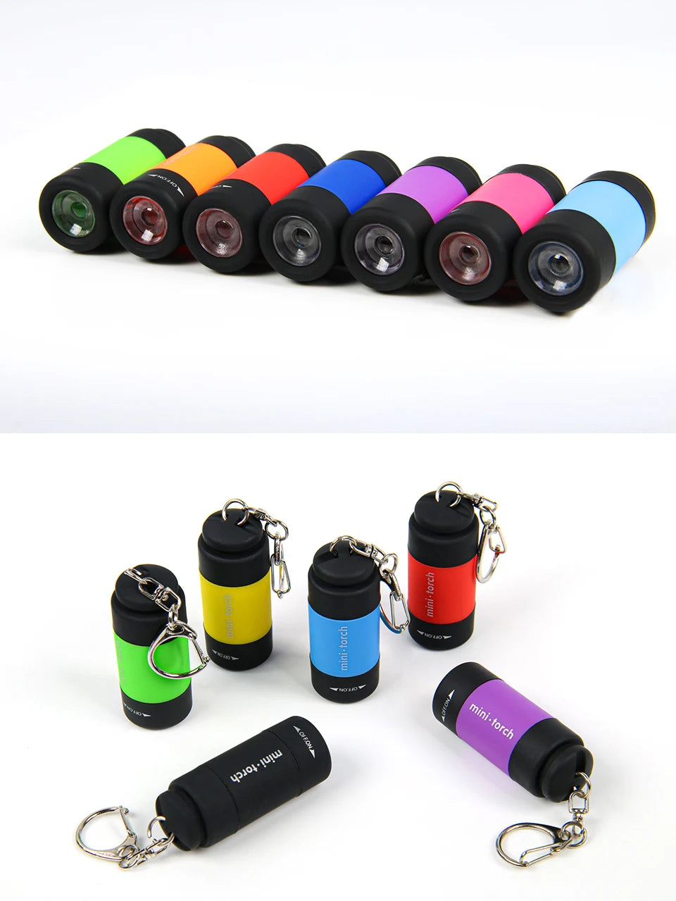 LETOYO UV Flashlights Led Mini USB Light Portable Rechargeable Waterproof Flashlight for squid jig metal jig fishing accessories