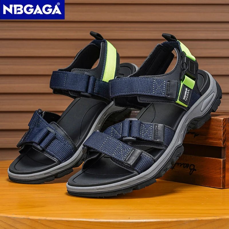 Summer Men's Sandals Trendy Casual Outdoor Sport Shoes for Holidays Beach Breathable Wear - Resistant Hiking & Walking Sandals - memorylane shop