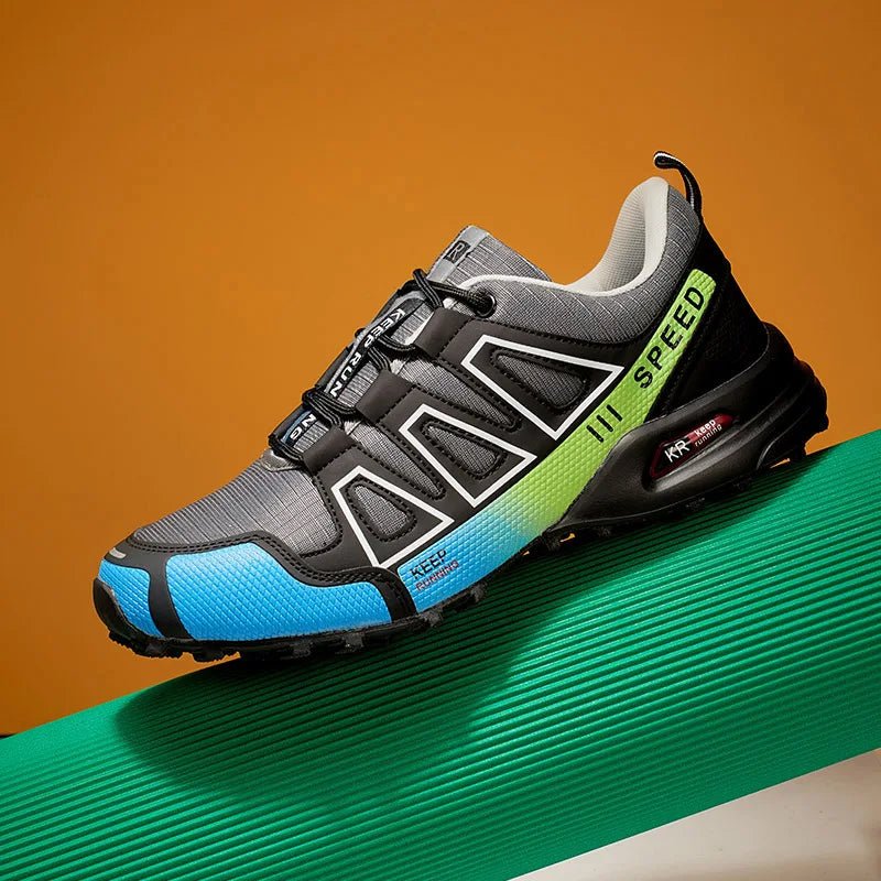 Men's Lockless Cycling Shoes,Outdoor Mountain Cross - Country Non - slip Hiking shoes,Breathable Sports Shoes,Road Cycling Shoes - memorylane shop