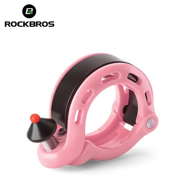 ROCKBROS Bicycle Bell Aluminium Alloy MTB Road Bike Horn Bike Ring Safety Cycling Handlebar Bicycle Hidden Alarm Bike Accessory - memorylane shop