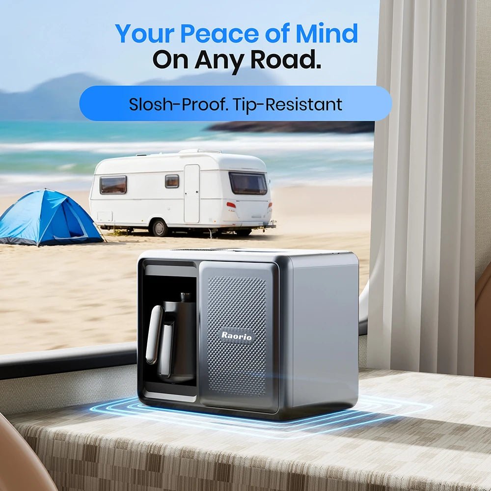 Raorio Camping Water Drinking Filter Outdoor Intelligent ReverseOsmosis System Portable Heating Water 5 Stage RO&UV Purification - memorylane shop