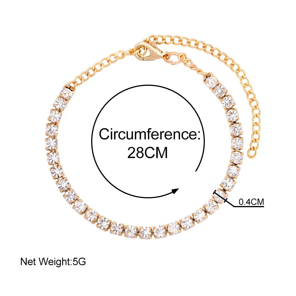Summer 14MM Chunky Cuban Anklet For Women Gold - plated Rhombus Cuban Link Chain Anklets Beach Sandals Jewelry New - memorylane shop