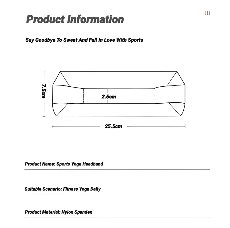Yoga Sports Sweat - Absorbent Headband Running Fitness Forehead Protector Basketball Cycling Football Men Women Headbands Non - Slip - memorylane shop