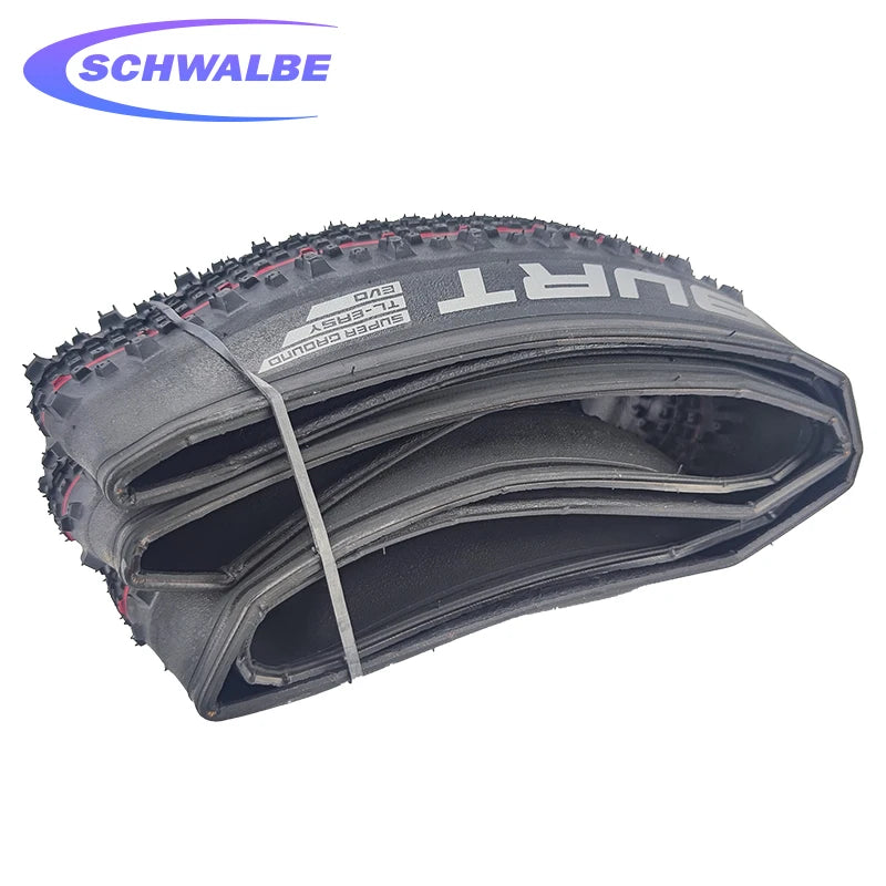 SCHWALBE Original THUNDER BURT 27.5x2.10 29x2.10 Folding Bicycle Tubeless Bike Tire for MTB XC Tracks Off-Road Cycling Parts
