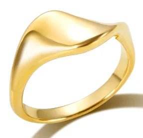 Stainless Steel Ring for Women Inlaid Zircon Rings Waterproof Romantic Fashion Jewelry - memorylane shop