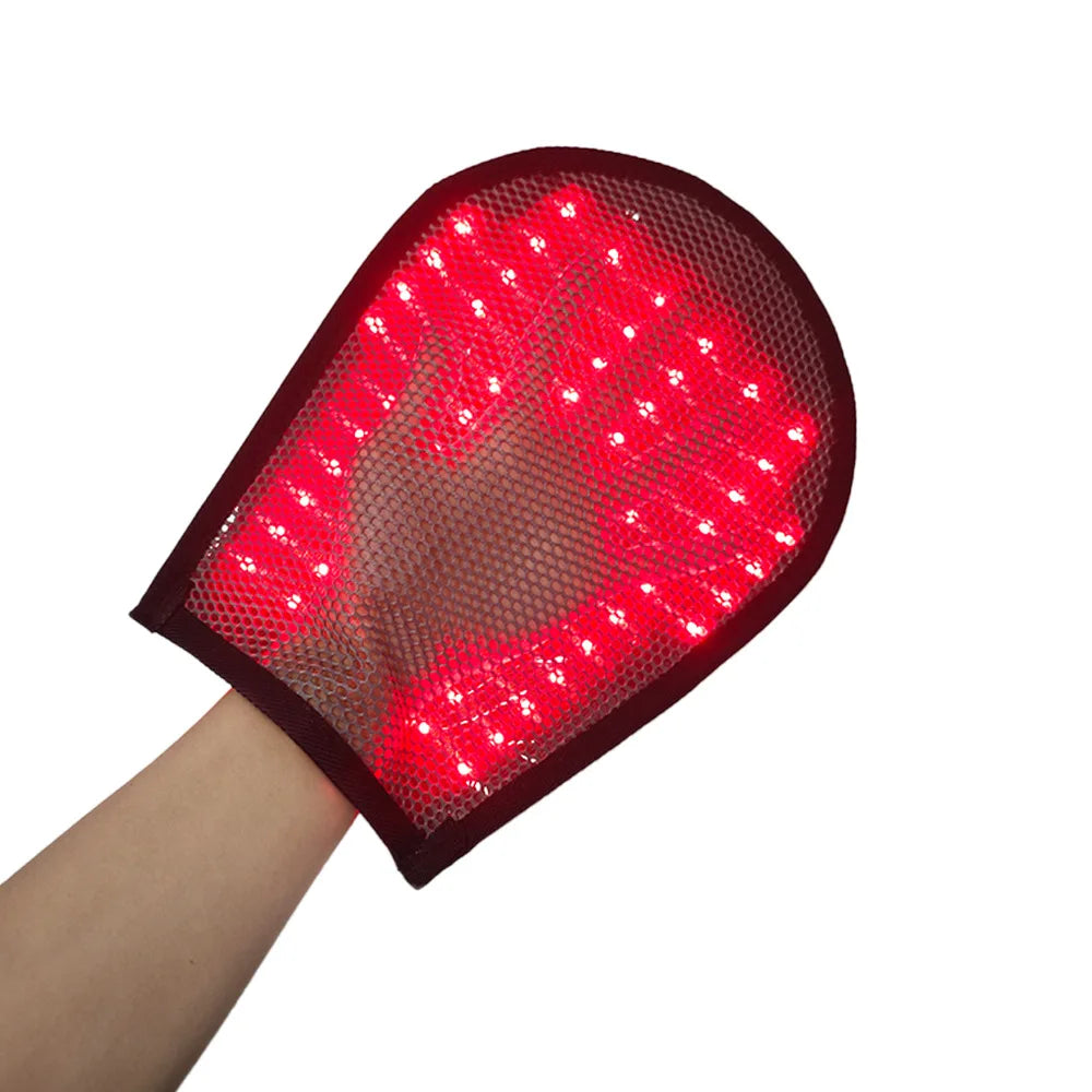 Wireless Red Light Therapy Glove for Hands，660&850 nm Near-Infrared light Pain Relief for Arthritis, Carpal Tunnel, Sore Muscles