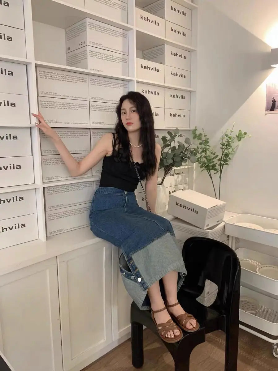 Summer Sandals New Fashion Simple Women Shoes Soft Comfort Versatile Flat Shoe Beach Retro Daily Roman Shoes Босоножки Женские