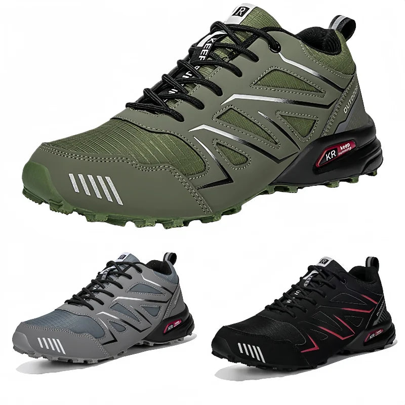 Men's Lockless Cycling Shoes,Outdoor Mountain Cross - Country Non - slip Hiking shoes,Breathable Sports Shoes,Road Cycling Shoes - memorylane shop