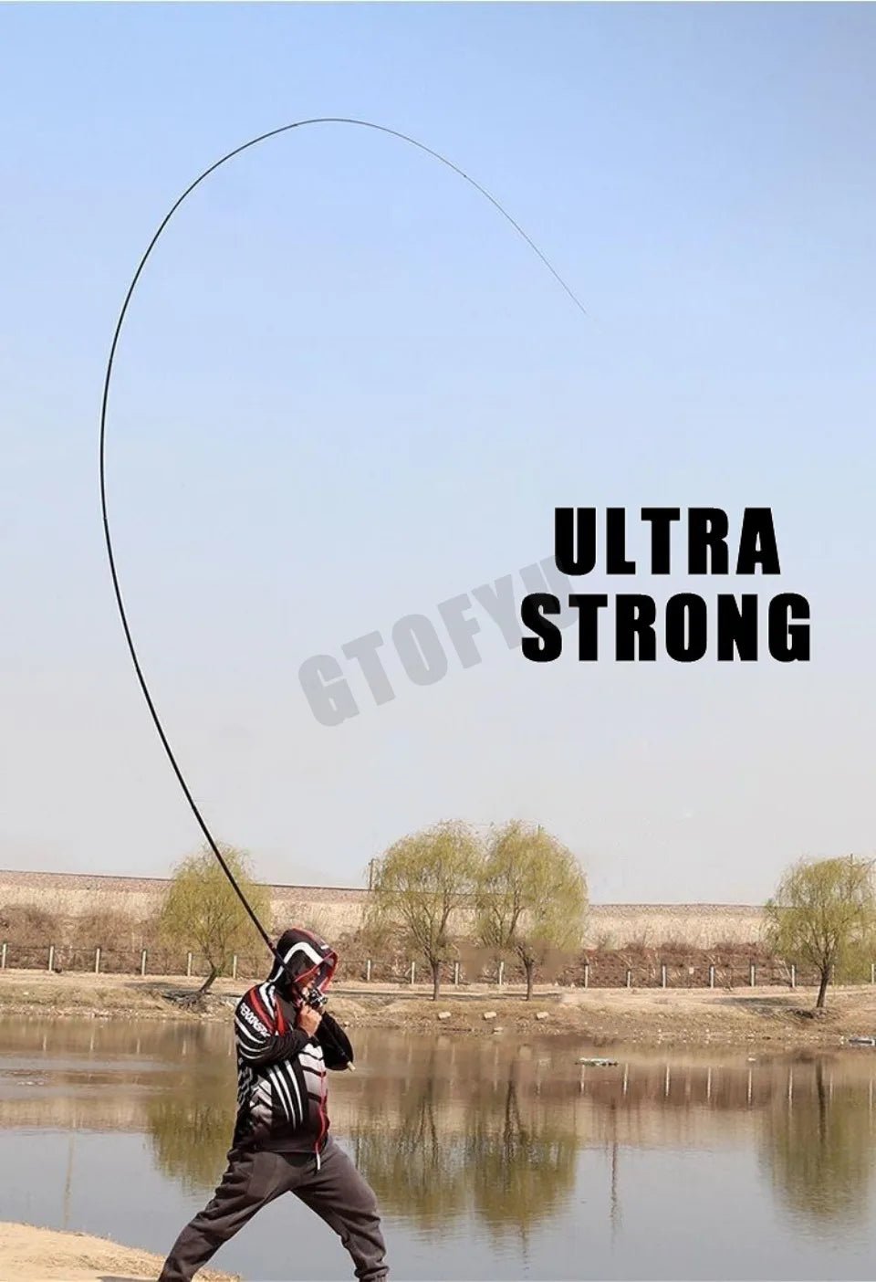 High Carbon Variable 4.5 - 10M Multi Positioning Hollow Fishing Rod and Reel Combo Set Ultralight Superhard Stream Hand Pole Set - memorylane shop