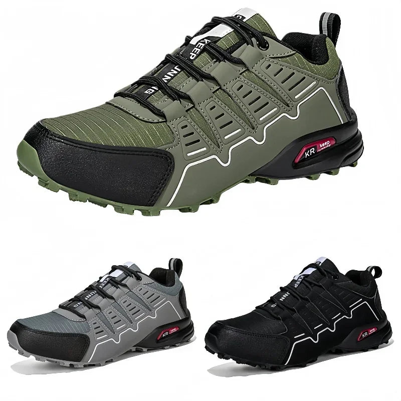Men's Lockless Cycling Shoes,Outdoor Mountain Cross - Country Non - slip Hiking shoes,Breathable Sports Shoes,Road Cycling Shoes - memorylane shop