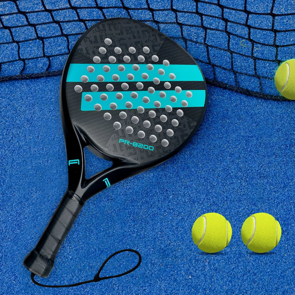 IANONI Padel Racket Carbon Fiber Surface with EVA Memory Flex Foam Core Lightweight Padel Racquet - memorylane shop