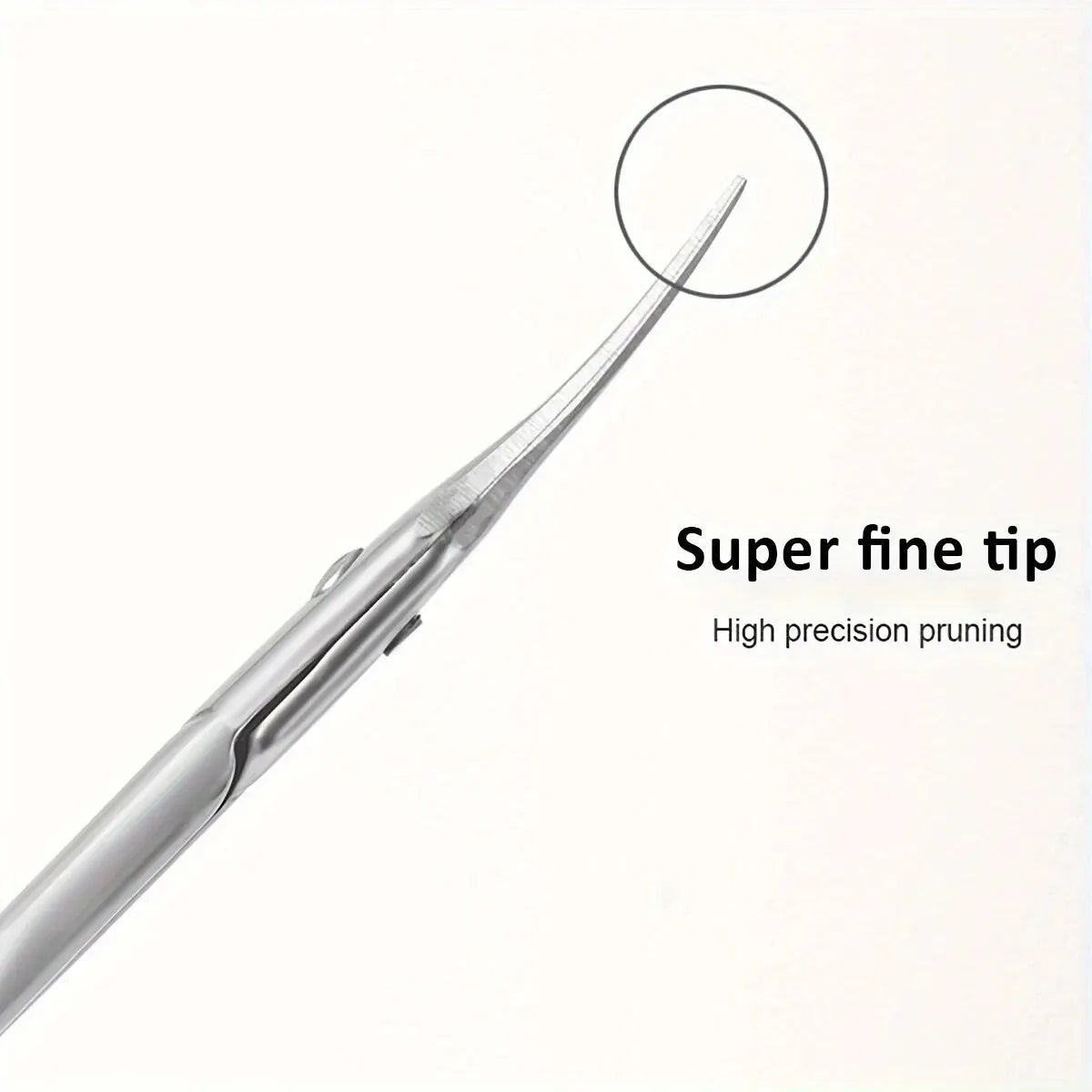 Dead Skin Remover Stainless Steel Curved Tip Thin Blade Cuticle Scissors Nail Clippers Trimmer Manicure Tools Eyebrow Tools - memorylane shop