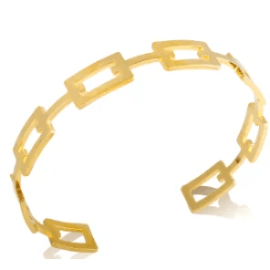 Fashion Simple Stainless Steel 3 Crystal Bracelet Bangle - memorylane shop