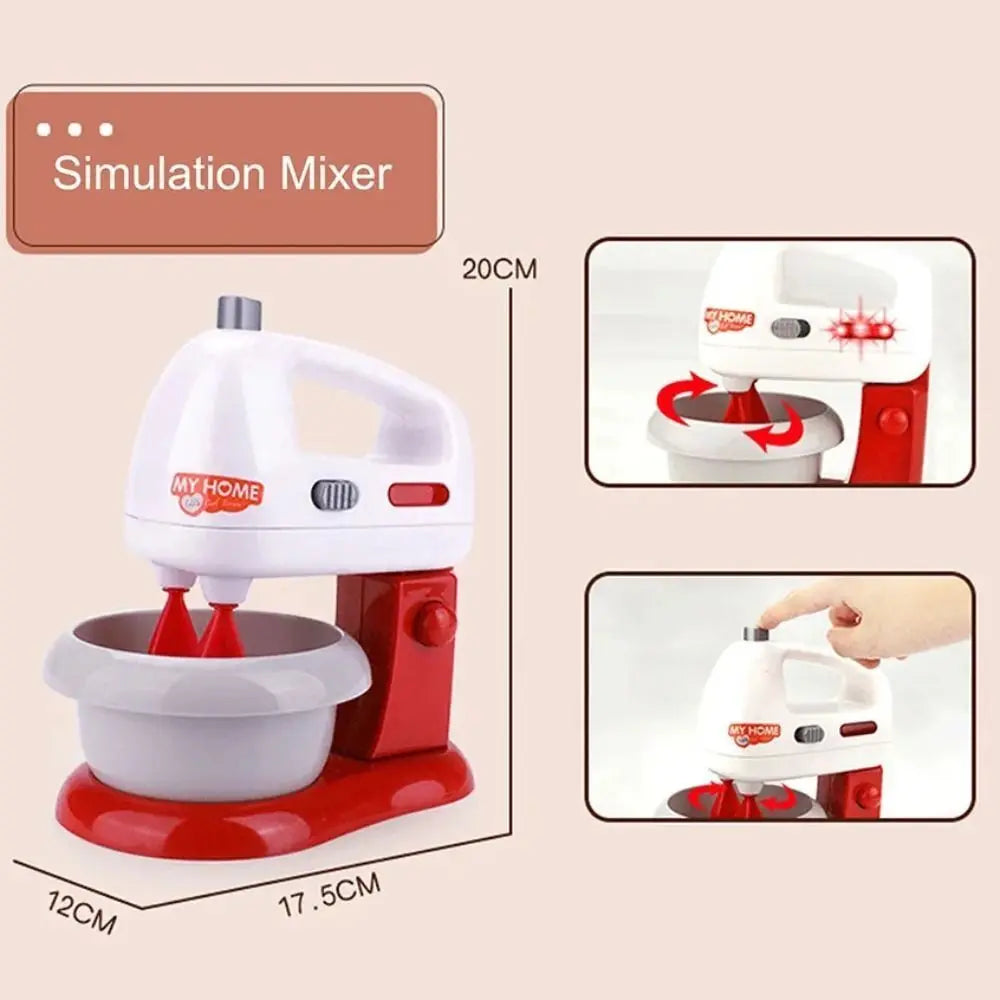 Kids Toy Kitchen Appliances Set – Play Kitchen Accessories for Children