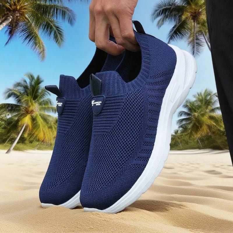 Running Mesh Shoes Fashion Casual Sneakers Outdoor Breathable Athletic Gym Men Tennis Footwear Lightweight Zapatillas De Hombre - memorylane shop