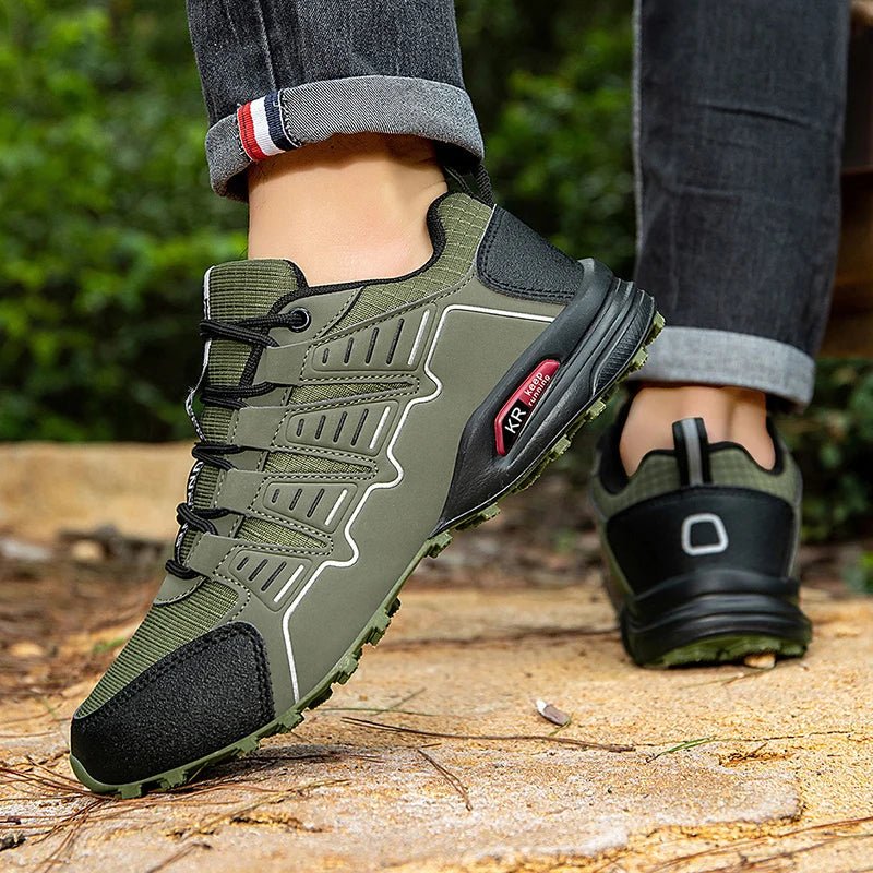 Men's Lockless Cycling Shoes,Outdoor Mountain Cross - Country Non - slip Hiking shoes,Breathable Sports Shoes,Road Cycling Shoes - memorylane shop