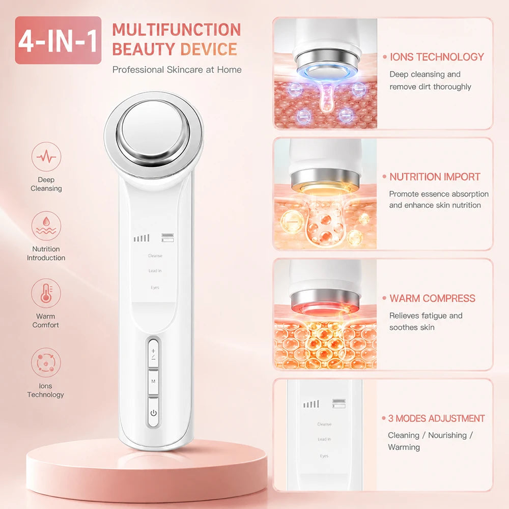 KSKIN Multifunctional Facial Skin Care Beauty Massager Electric Facial Massage Device Clean Face Skin Rejuvenation Beauty Device