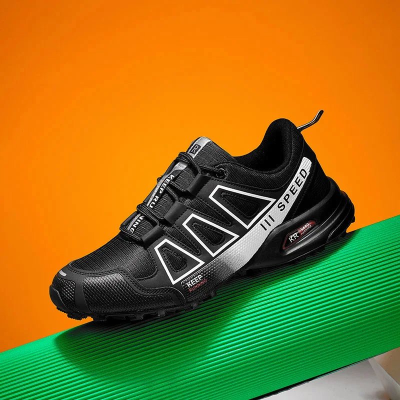 Men's Lockless Cycling Shoes,Outdoor Mountain Cross - Country Non - slip Hiking shoes,Breathable Sports Shoes,Road Cycling Shoes - memorylane shop