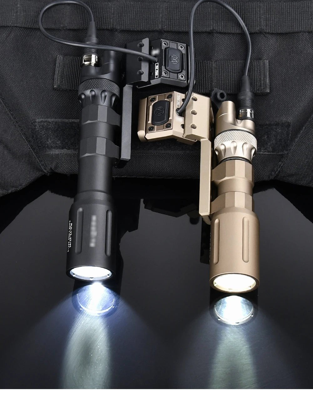 Tactical PLHV2 Flashlight High Power Scout Light Modlit PLH - V2 Hunting Weapon1 Lamp UNIT Offset Switch For 20mm Picatinny Rail - memorylane shop