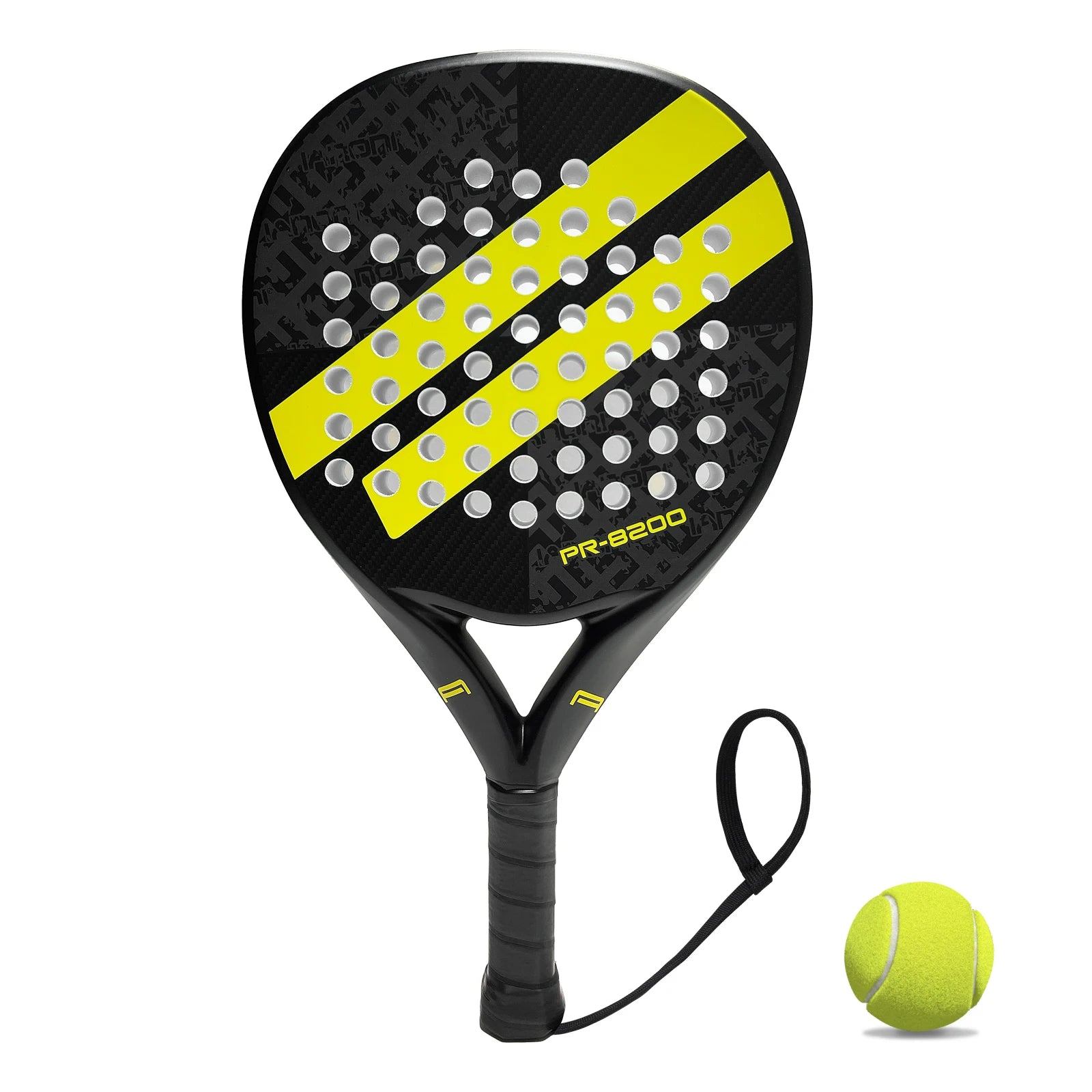 IANONI Padel Racket Carbon Fiber Surface with EVA Memory Flex Foam Core Lightweight Padel Racquet - memorylane shop