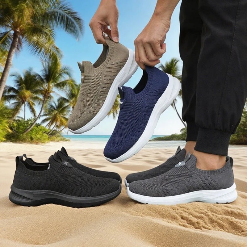 Running Mesh Shoes Fashion Casual Sneakers Outdoor Breathable Athletic Gym Men Tennis Footwear Lightweight Zapatillas De Hombre - memorylane shop