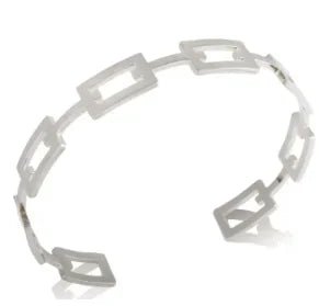Fashion Simple Stainless Steel 3 Crystal Bracelet Bangle - memorylane shop