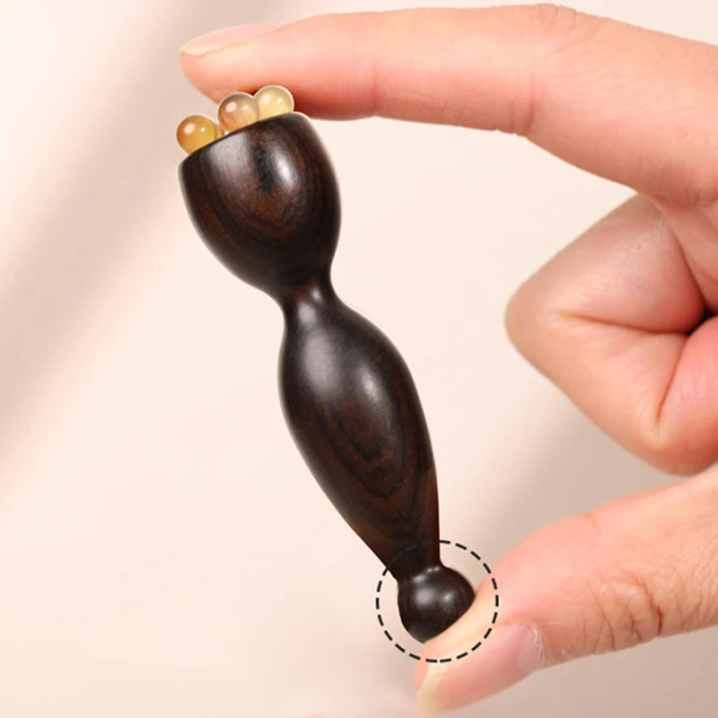 Smooth Face Massage Tools Resin Gua Sha Face Skin Care Massage Sticks Lotus Seedpod Shape Massager Facial Physiotherapy Tool