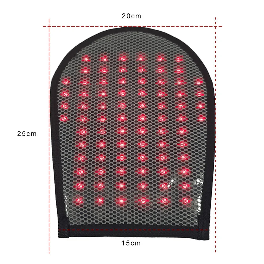 Wireless Red Light Therapy Glove for Hands，660&850 nm Near-Infrared light Pain Relief for Arthritis, Carpal Tunnel, Sore Muscles