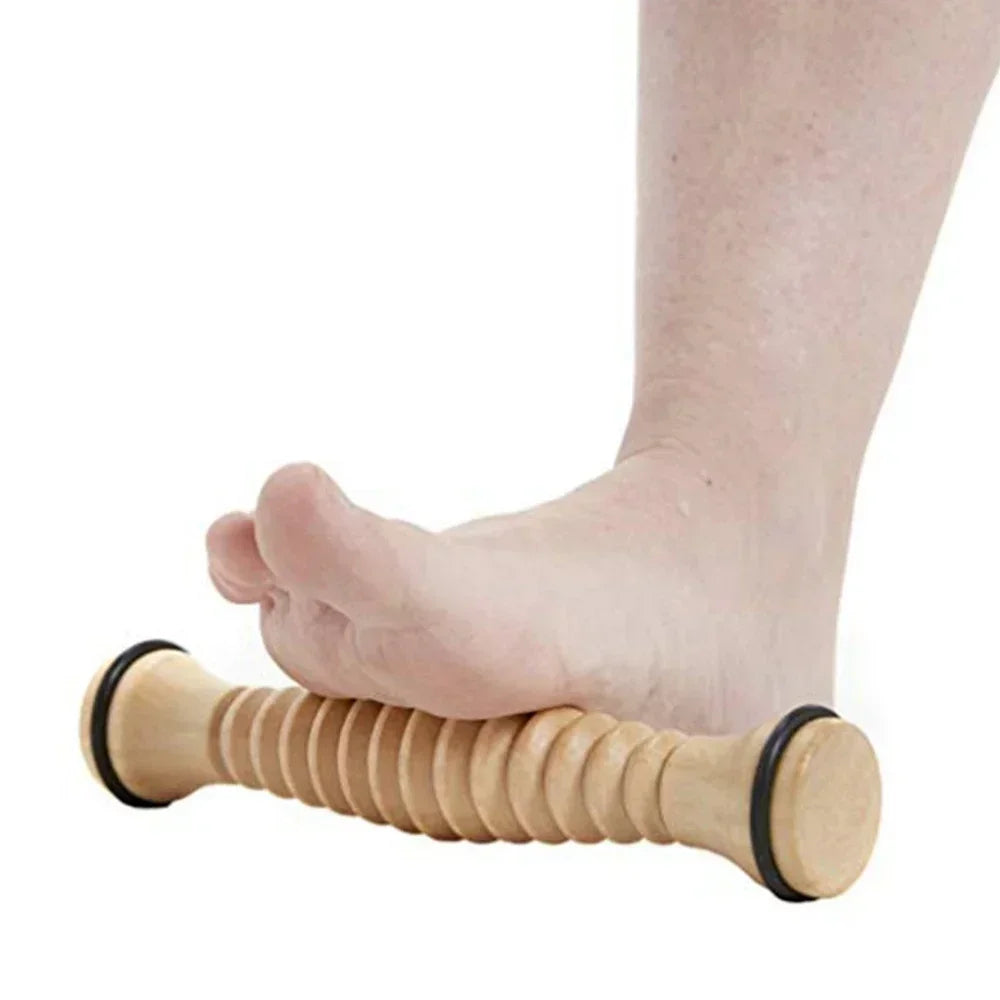 Foot Care Tools - Pedicure Dead Skin and Callus Remover, Foot Scrubber with Sandpaper and Wooden Handle